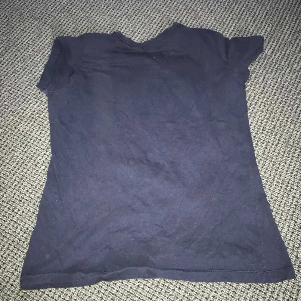 Nike Womens XL Slim Fit‎ Logo T-Shirt Navy